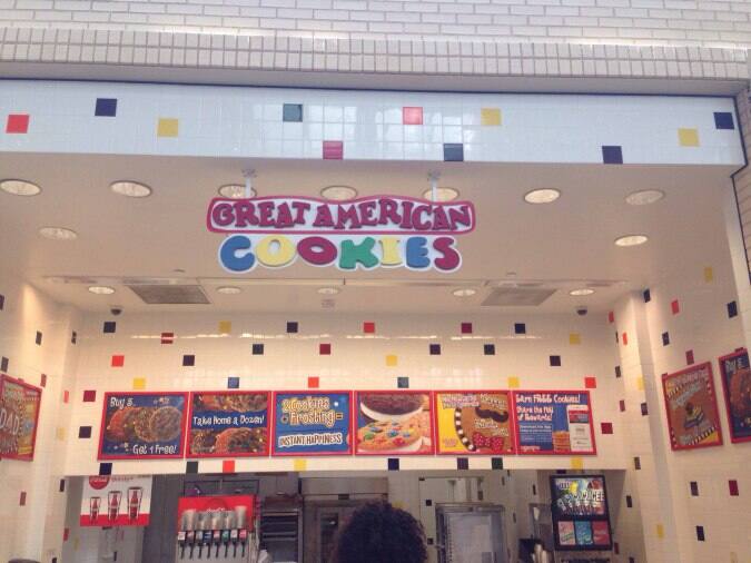 Great American Cookies Menu, Menu for Great American Cookies, North