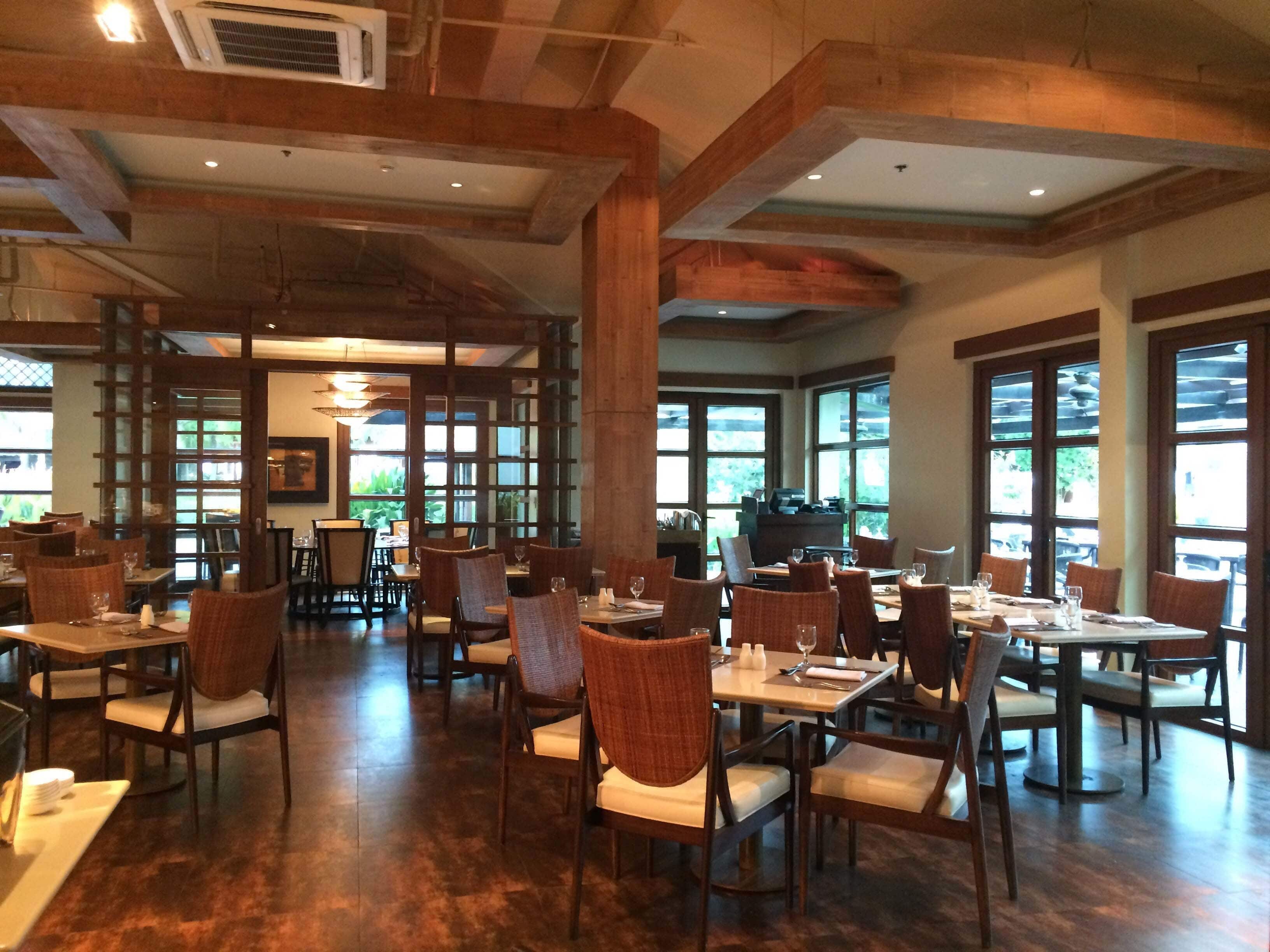 Saffron Cafe Crimson Resort and Spa Mactan Menu