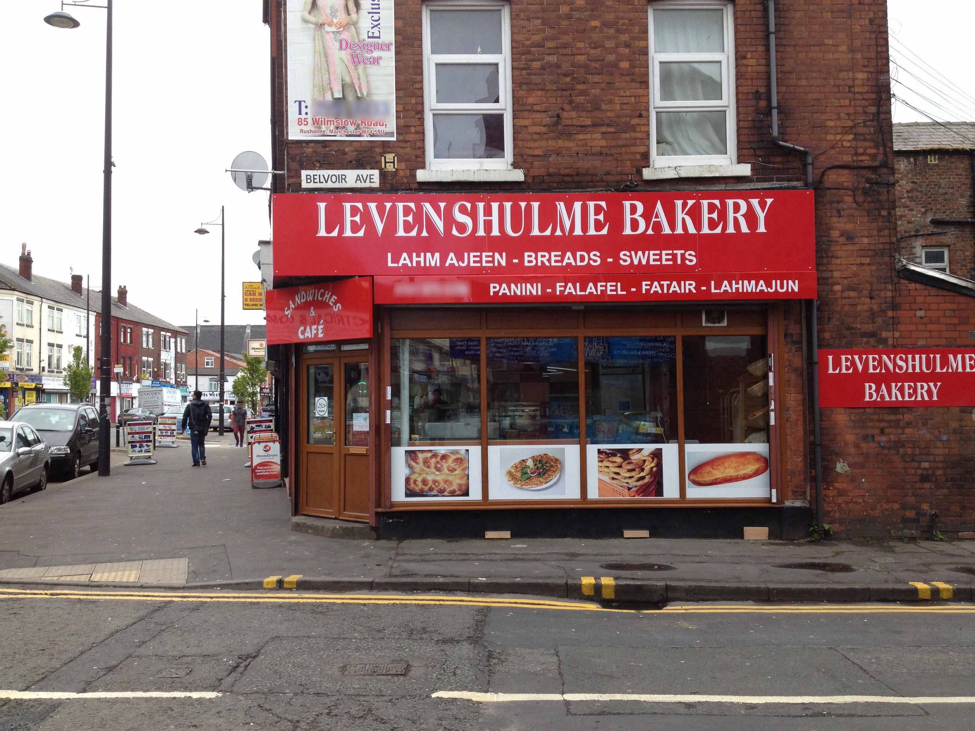 Menu of Levenshulme Bakery, Levenshulme, Manchester
