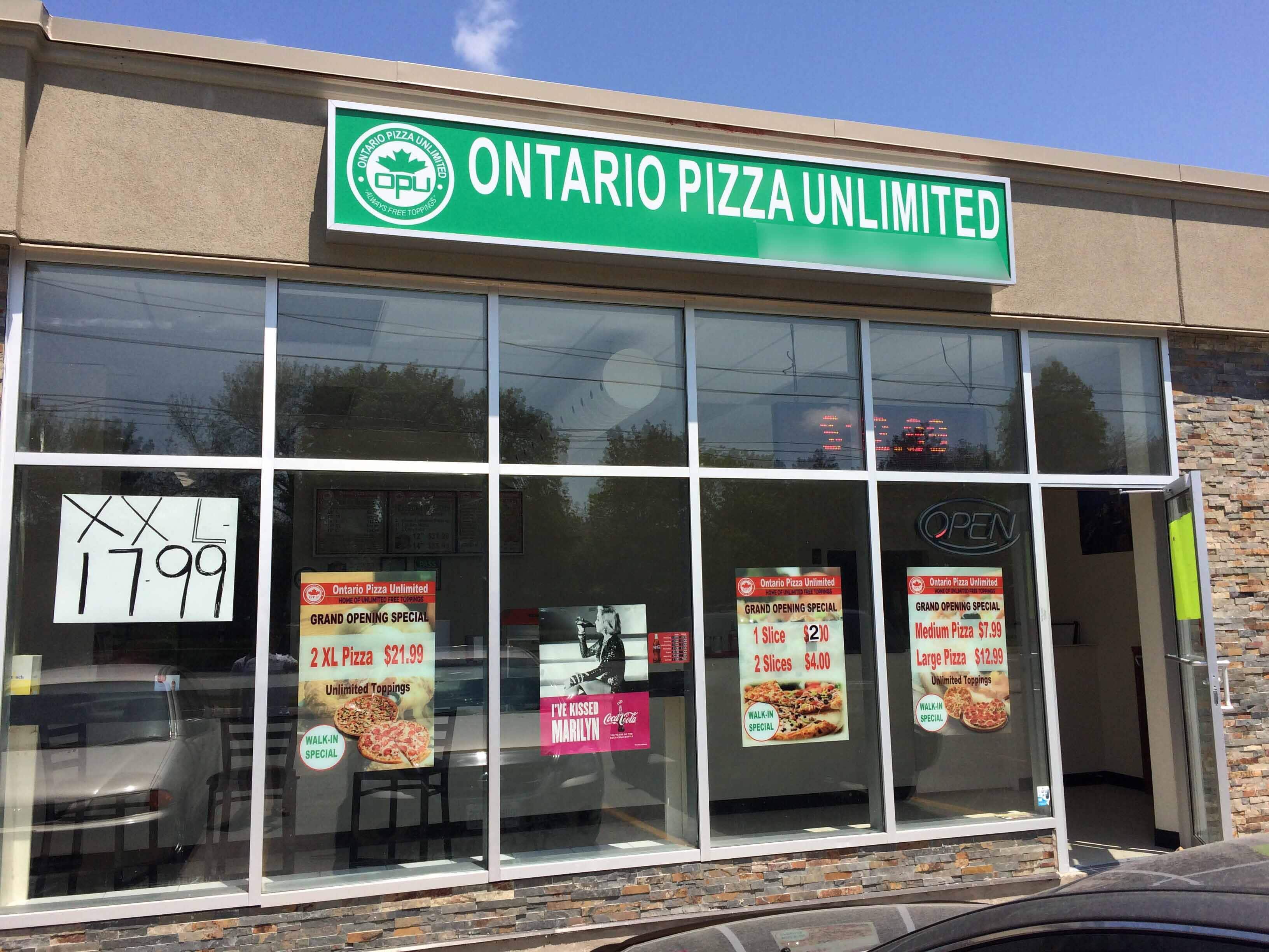 Ontario Pizza Unlimited, Etobicoke, Toronto Zomato