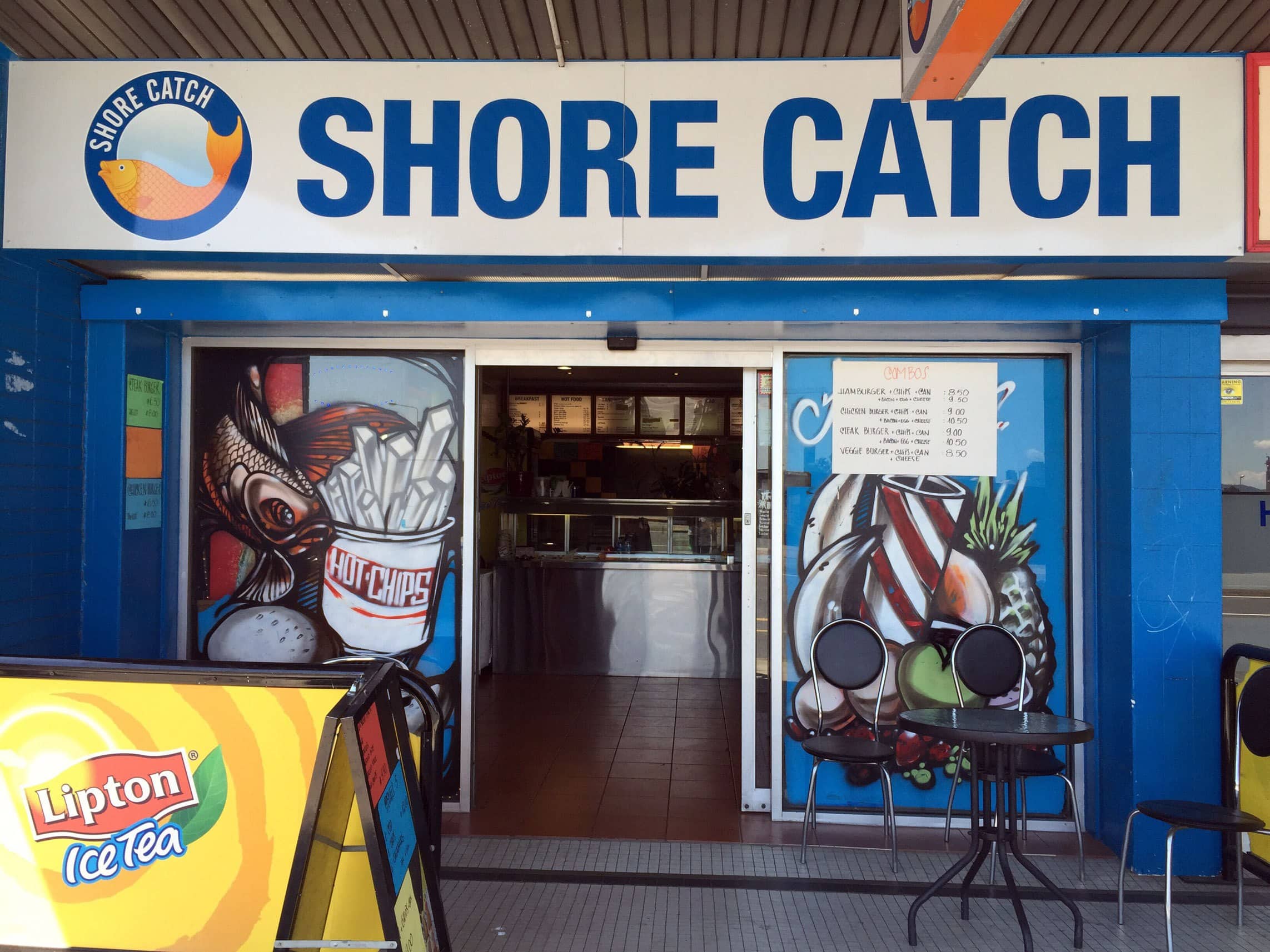 Menu of Shore Catch Fish & Chips, Coorparoo, Brisbane