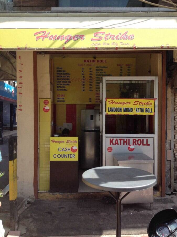 Hunger Strike Menu, Menu for Hunger Strike, Greater Kailash (GK) 1, New