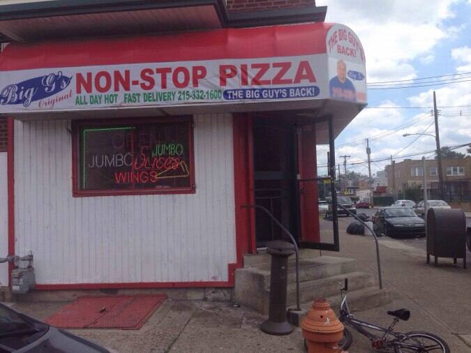 Big G's Non Stop Pizza Menu Urbanspoon/Zomato