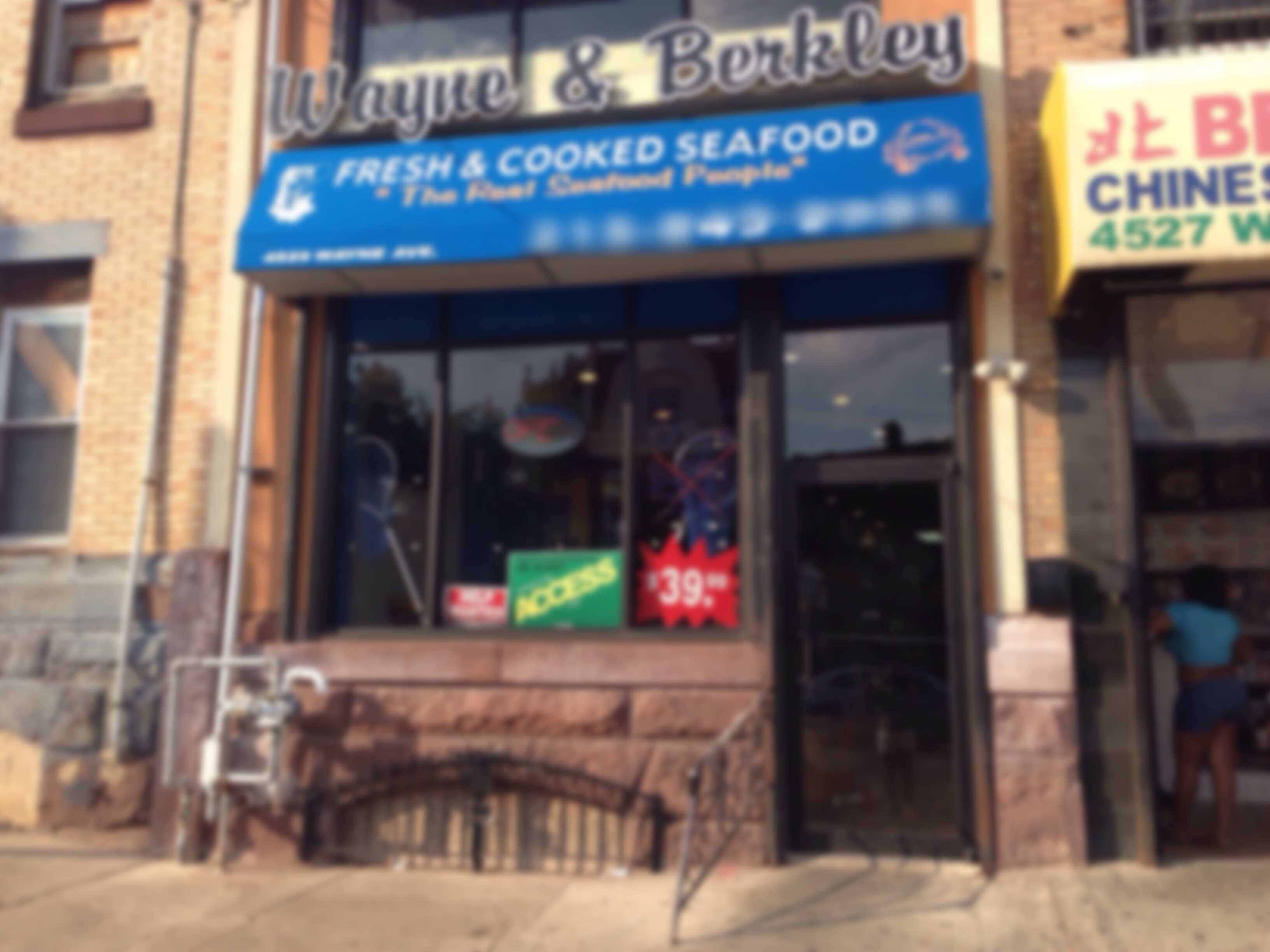 Menu of Wayne And Berkley, Germantown, Philadelphia