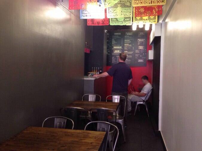 The Great Burrito Menu, Menu for The Great Burrito, Upper West Side