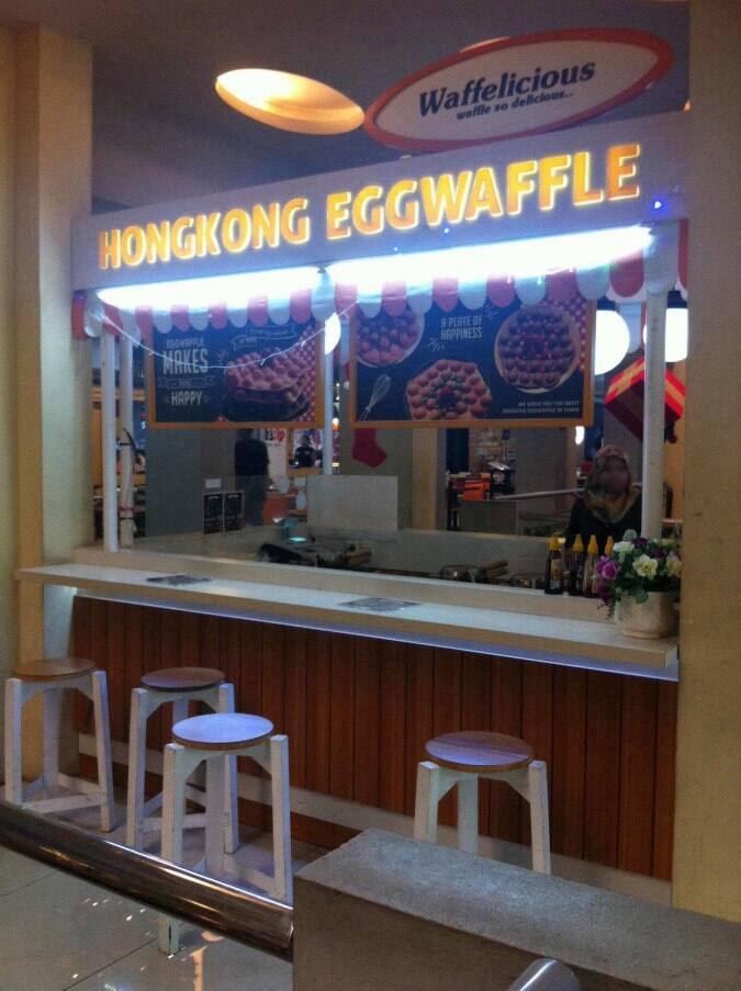 Hongkong Egg Waffle by Waffelicious, Setiabudi, Jakarta 