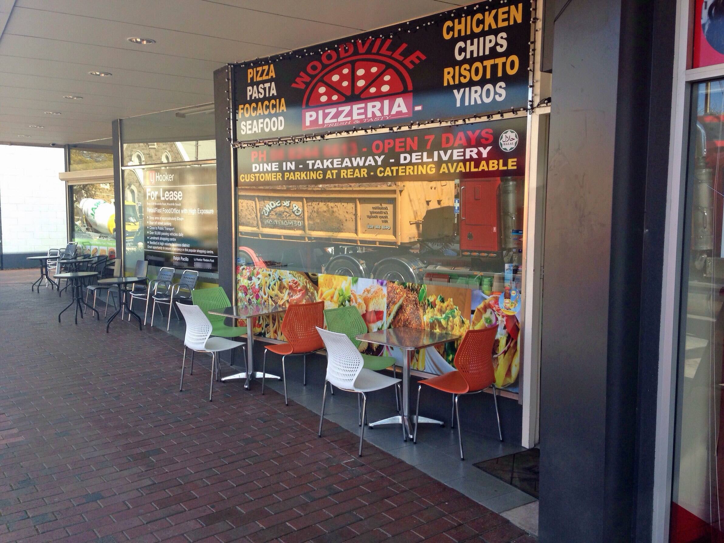 Menu of Woodville Pizzeria, Woodville, Adelaide