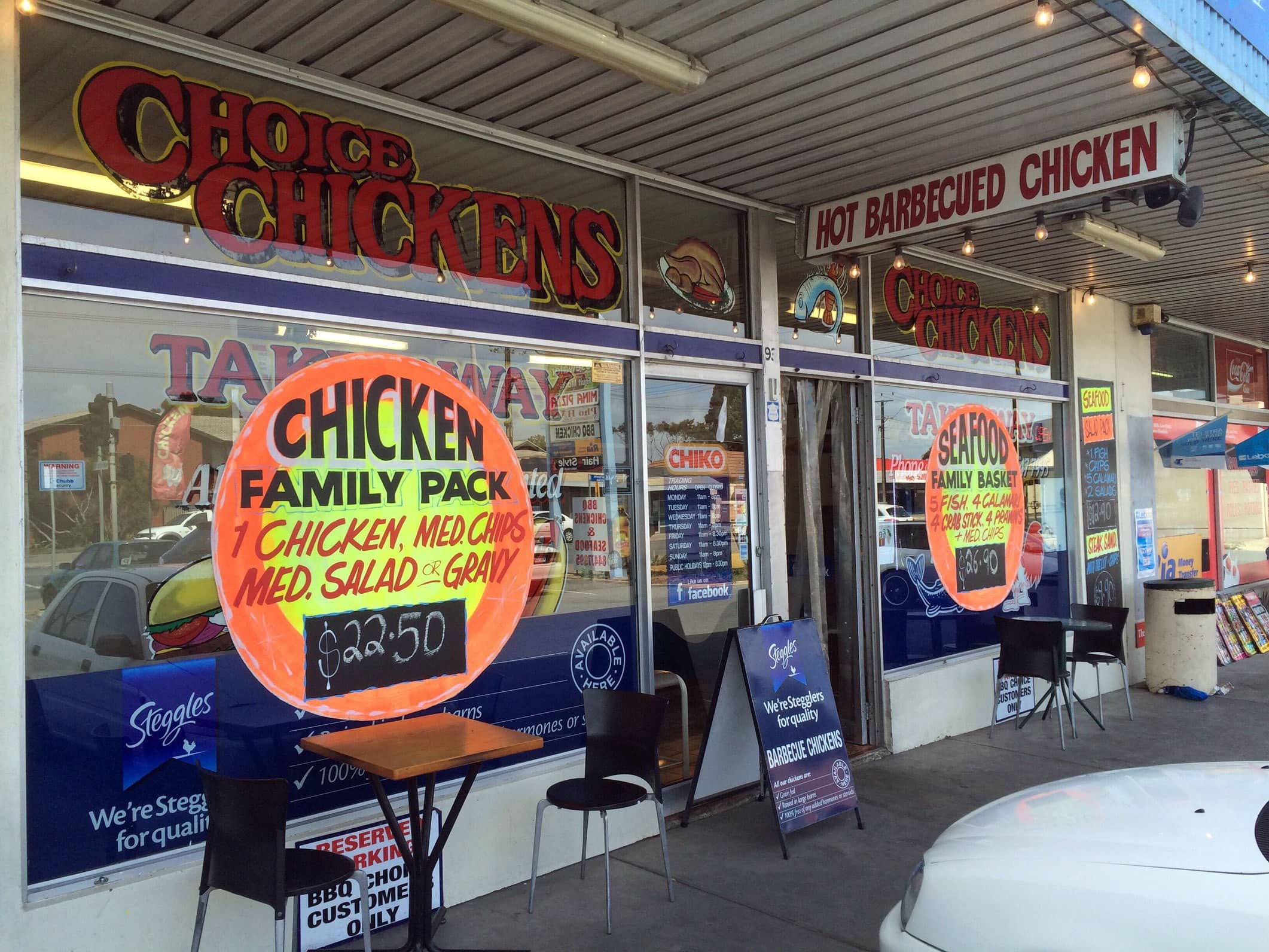 BBQ Choice Chickens, Rosewater, Adelaide Zomato