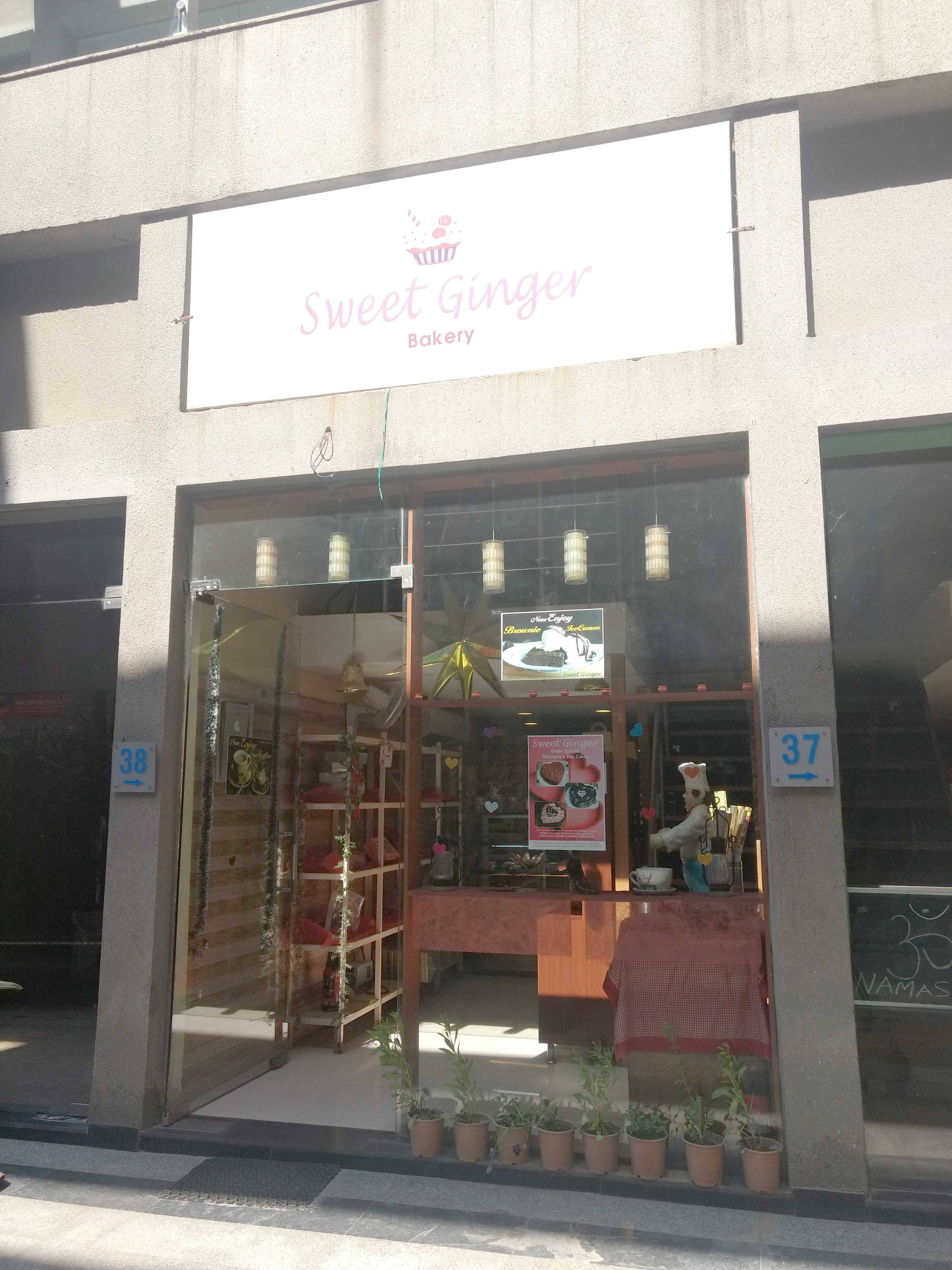 Menu of Sweet Ginger Bakery, Gwal Pahari, Gurgaon