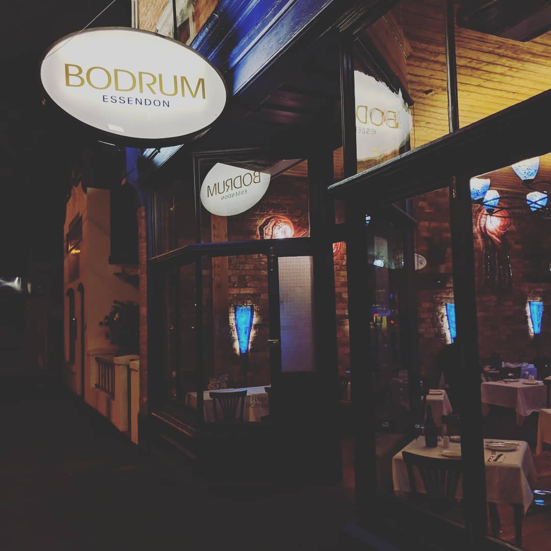 Bodrum Menu, Menu for Bodrum, Essendon, Melbourne
