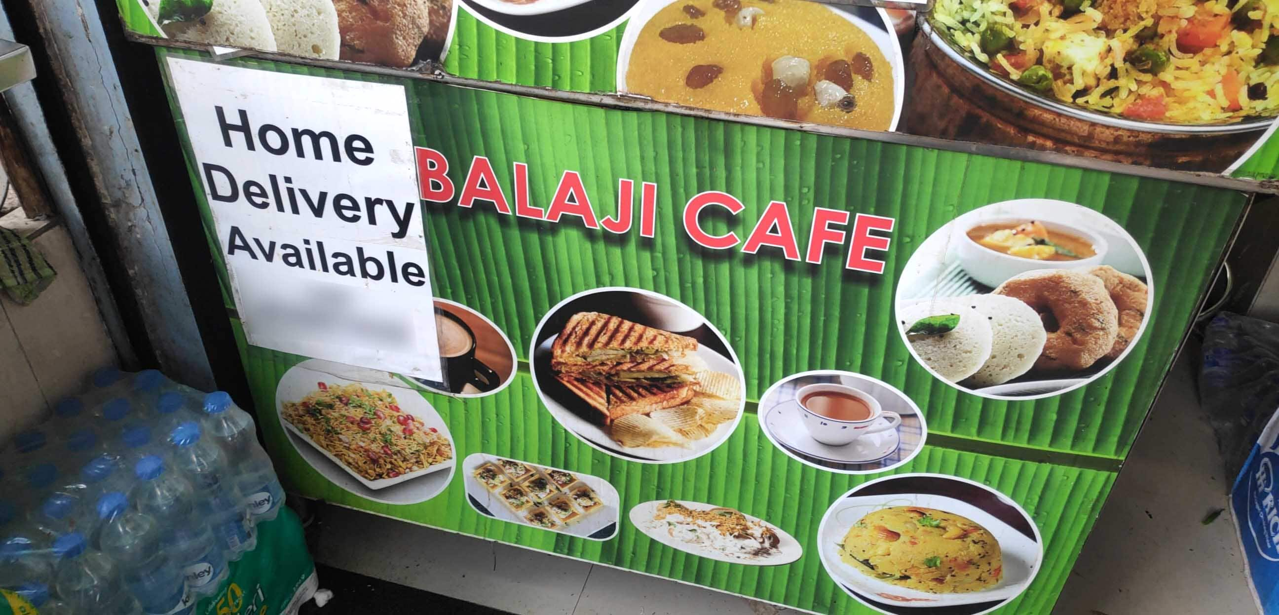 Menu of Balaji Cafe Matunga West Mumbai