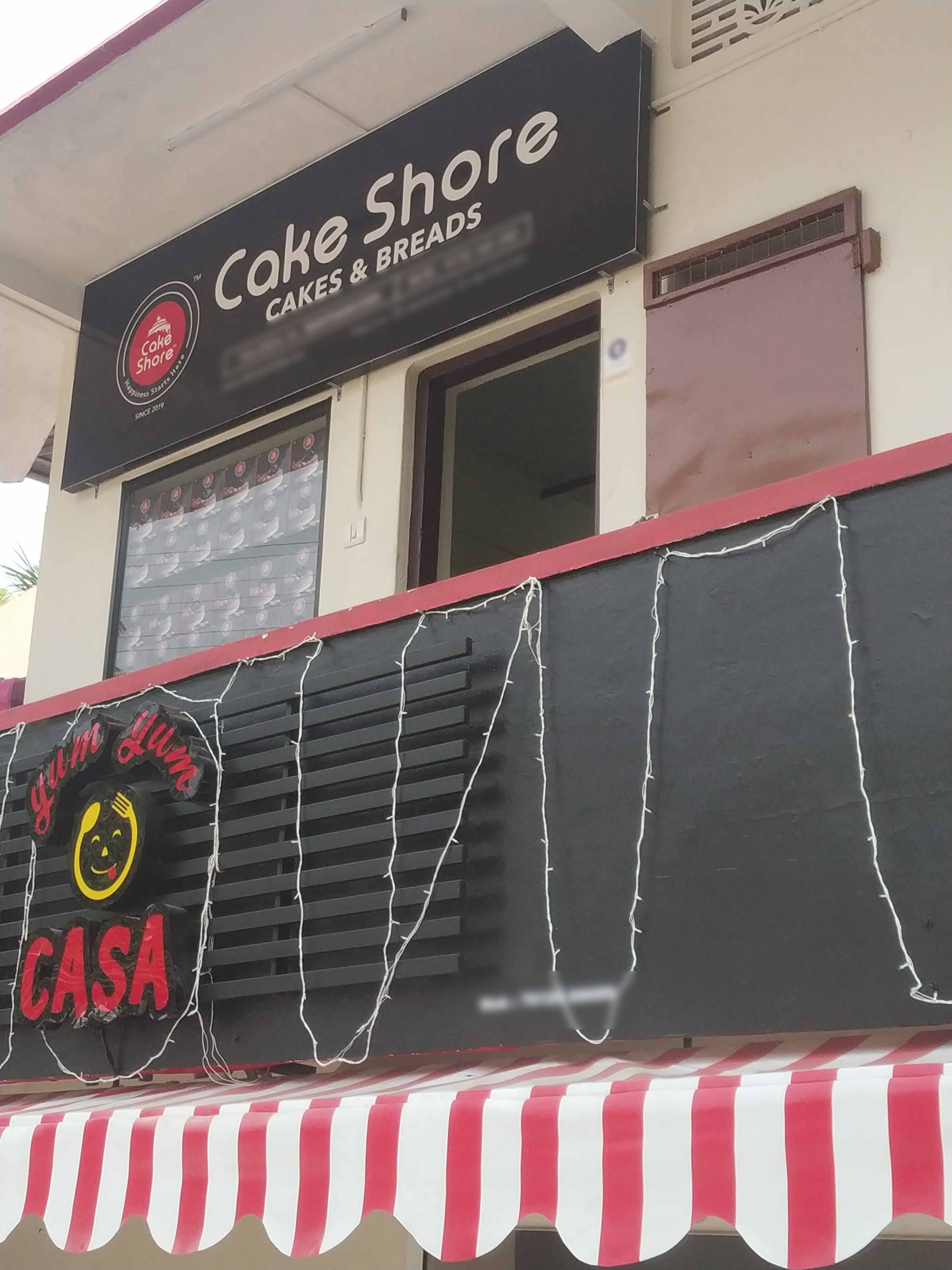 Menu of Cake Shore, Nandavanam, Trivandrum