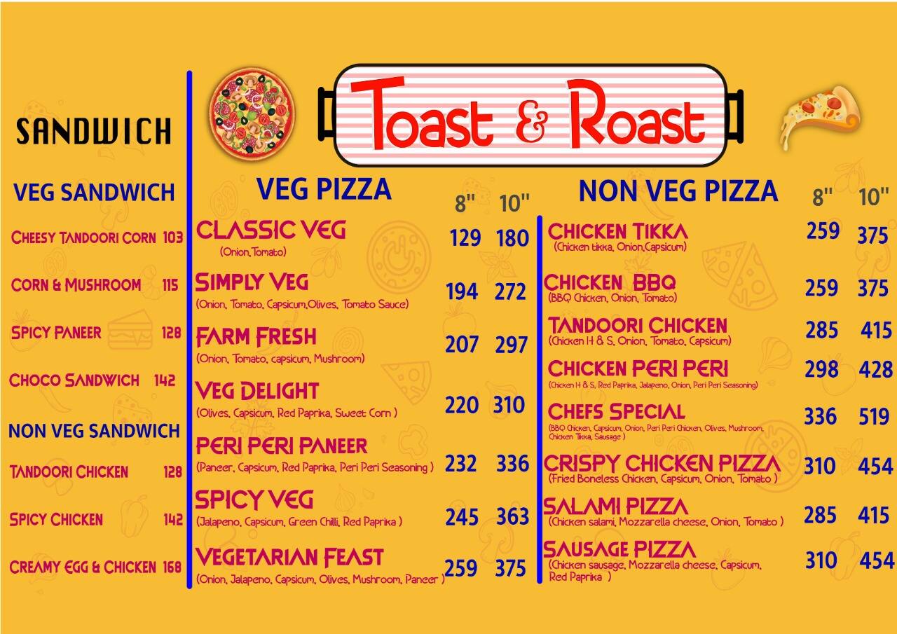 Toast & Roast, Viluppuram Locality order online Zomato