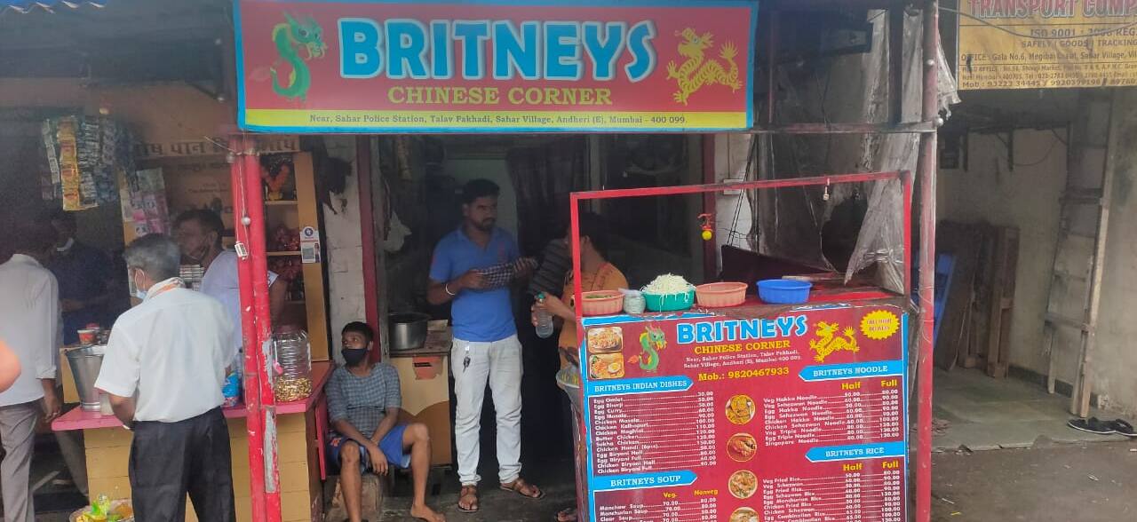 Britney's Chinese Corner, Near Andheri East Station order online - Zomato