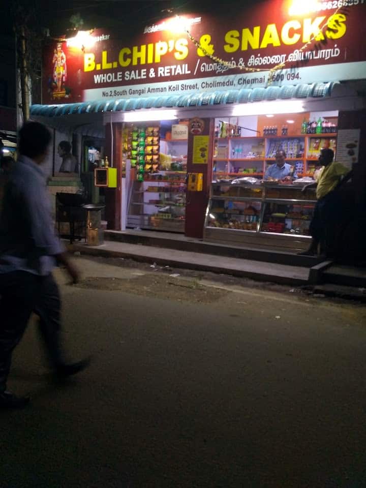 B.L Chips And Snacks, Choolaimedu, Chennai Zomato