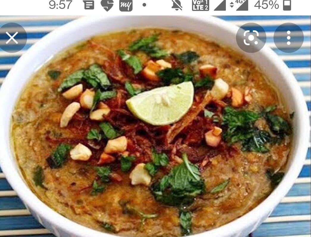 Haleem recipe, Chicken haleem - Sandhya's recipes