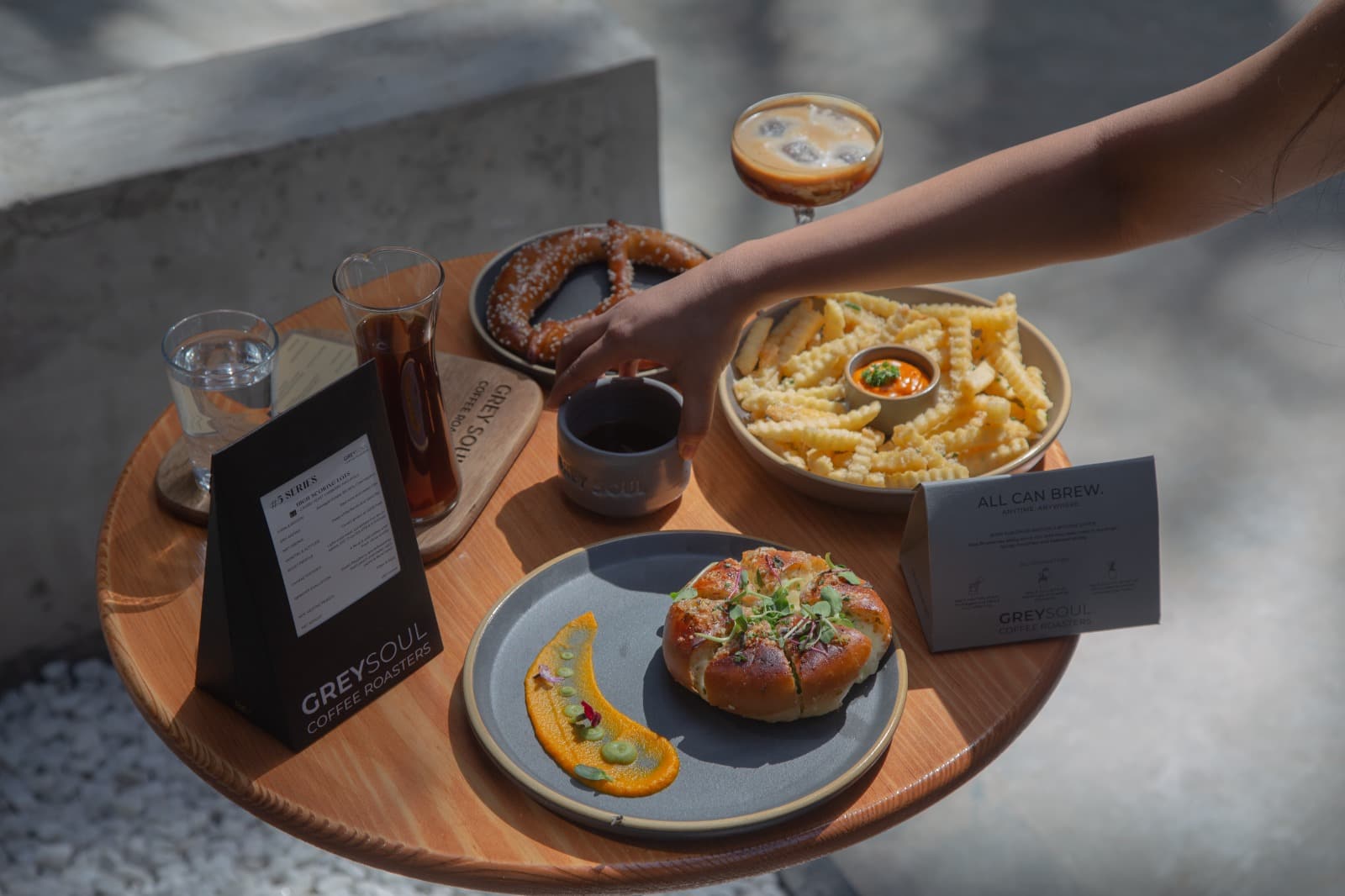 Best Street Food & Cafés in Pune – specialty coffee at Grey Soul Coffee Roasters