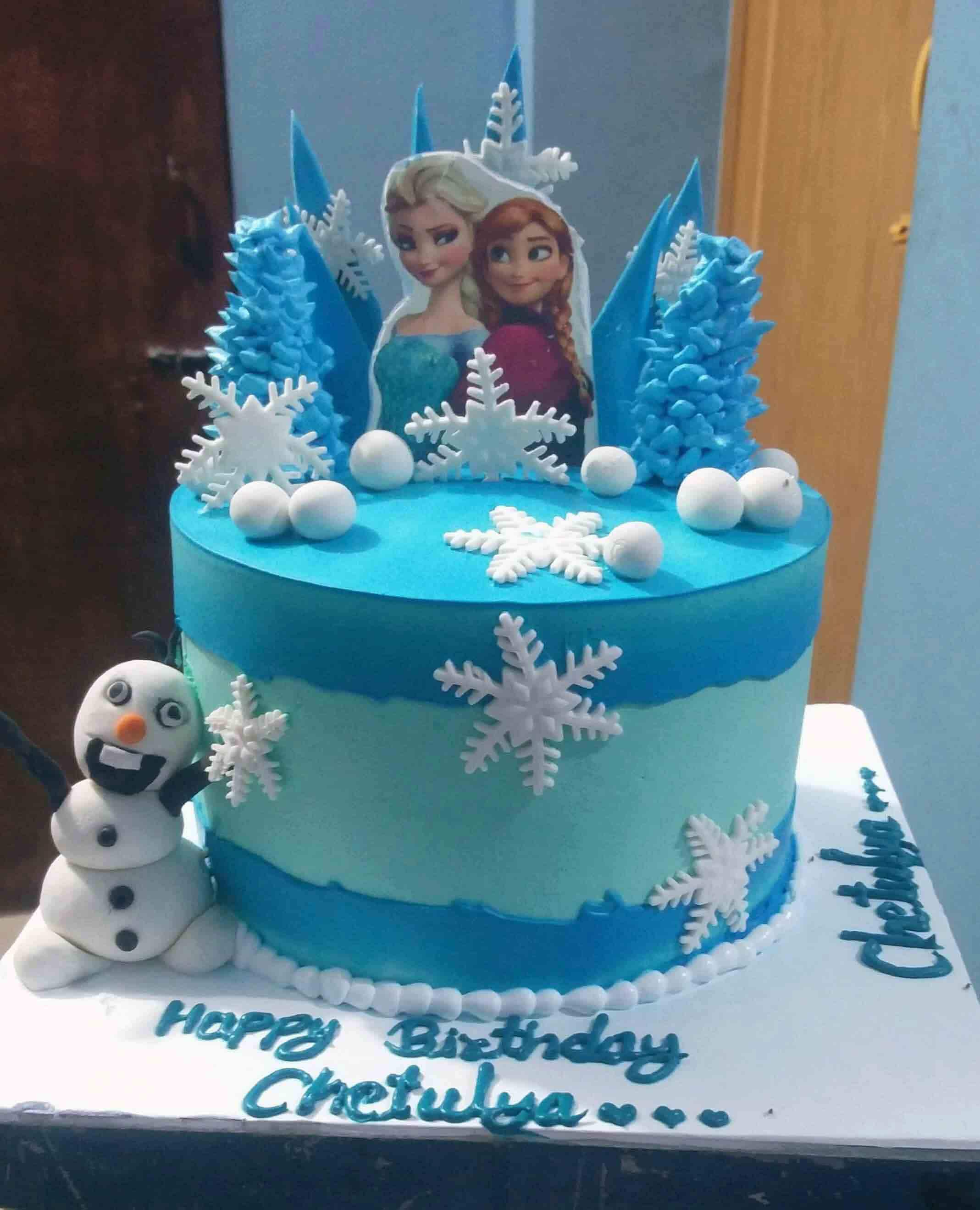 Olaf cake  By Ayrshire Ace of Cakes  Facebook