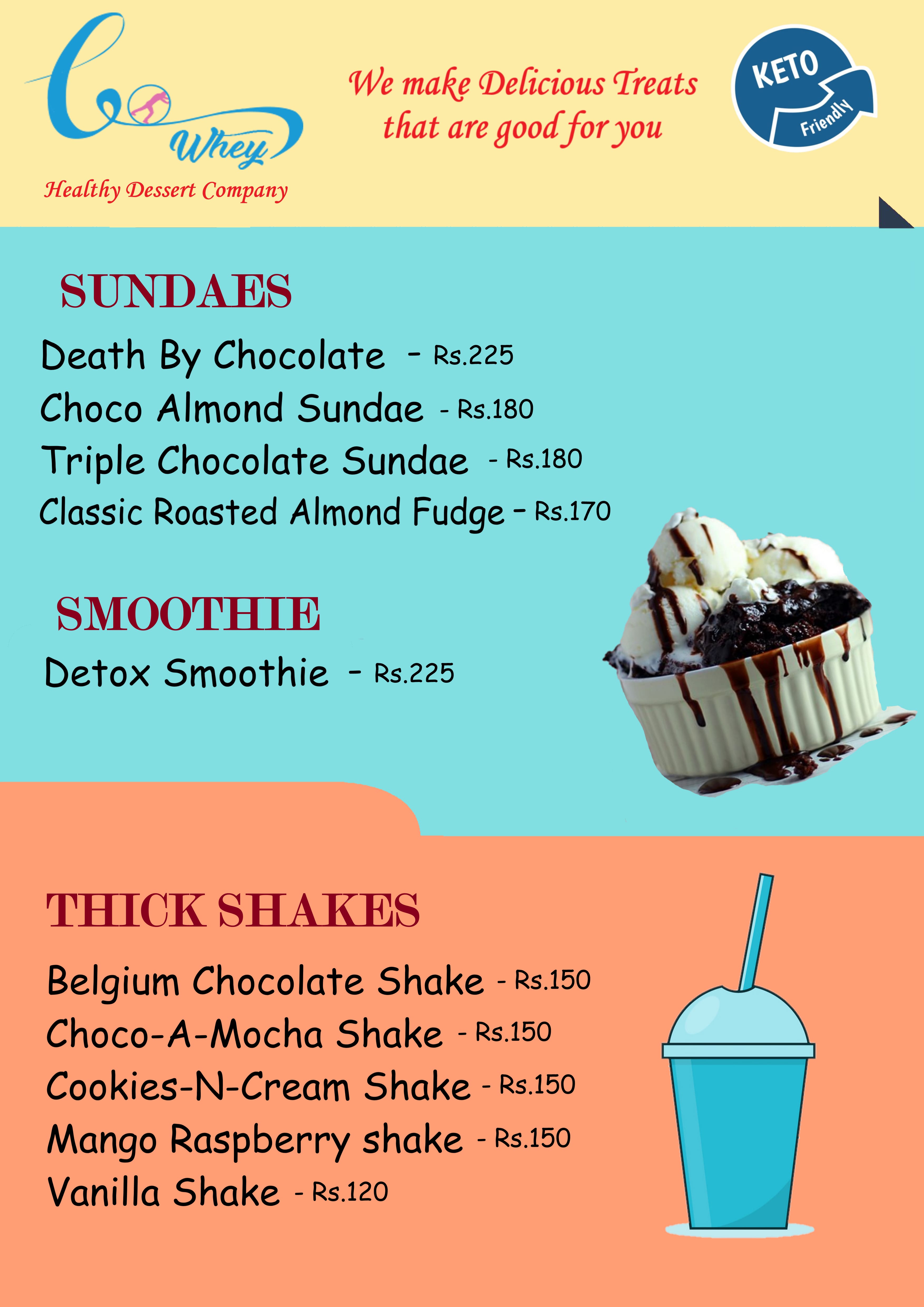 Go WheyHealthy Dessert Company, Ghatkopar East, Mumbai Zomato