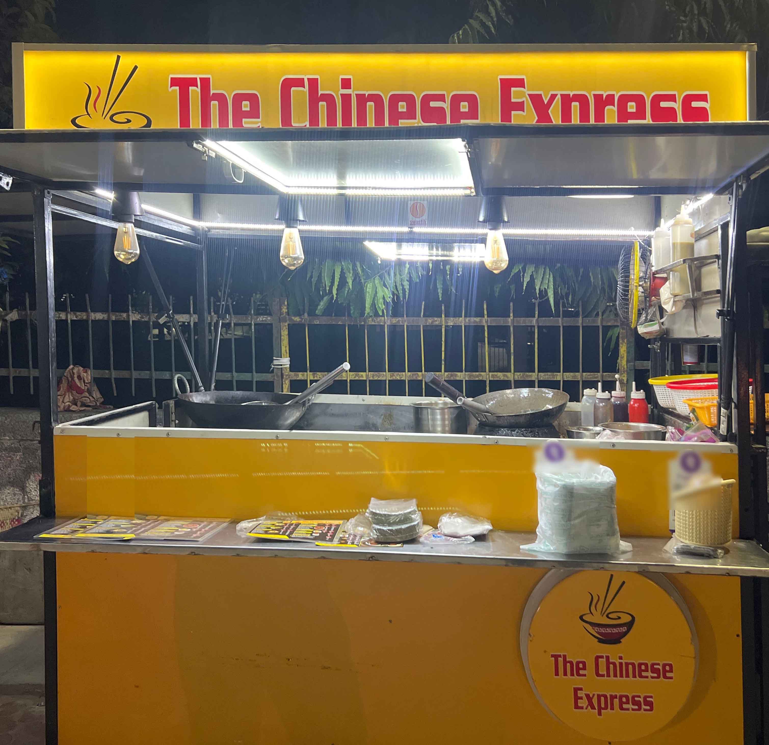 Menu of The Chinese Express Sector 71 Noida