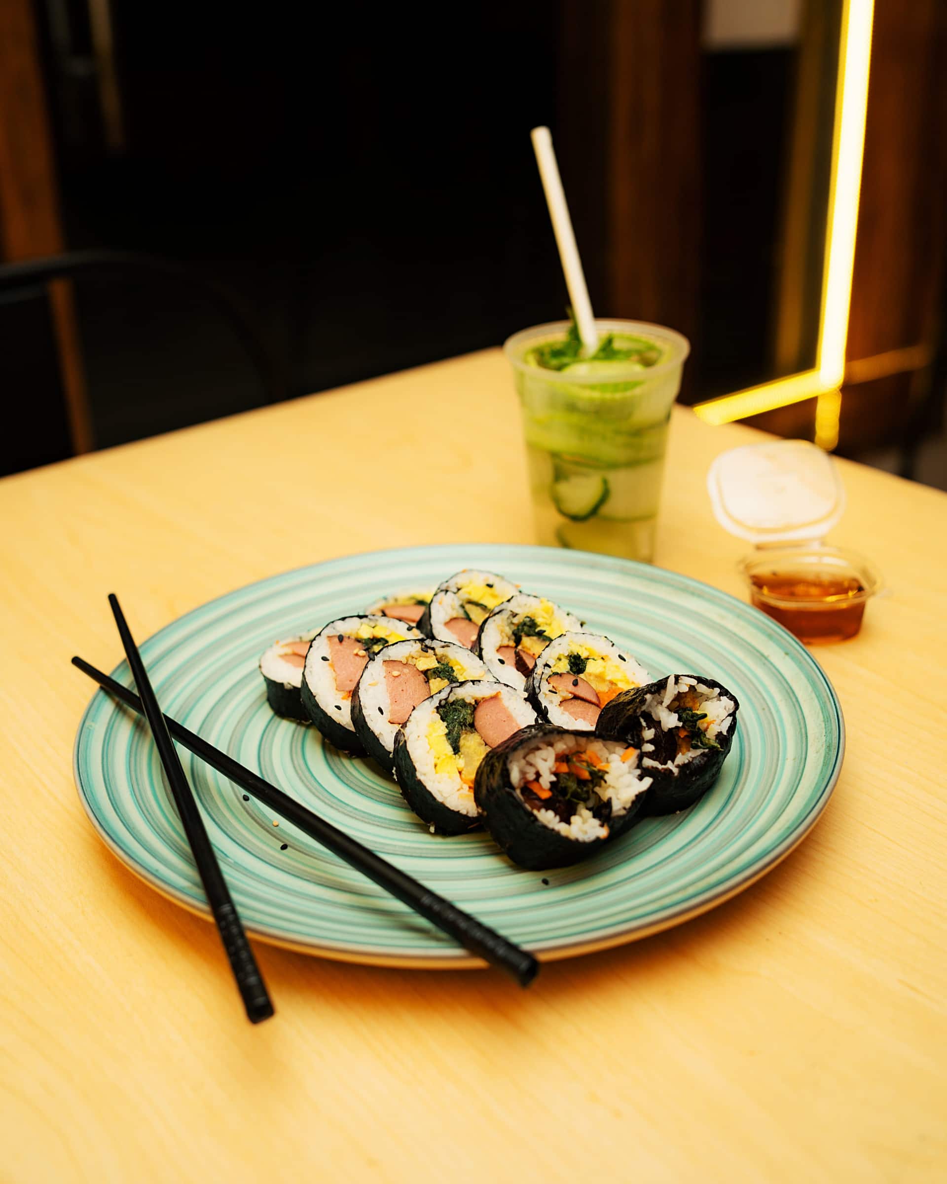 korean restaurants, korean food, korean restaurants near me, korean food near me, tteokbokki, bibimbap, kimbap, bulgogi, korean bbq - Ajumma’s Kimbap - img1