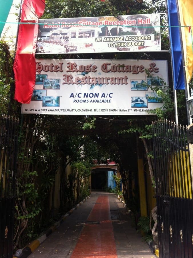 Rose Cottage Restaurant Wellawatta Colombo 06 Colombo