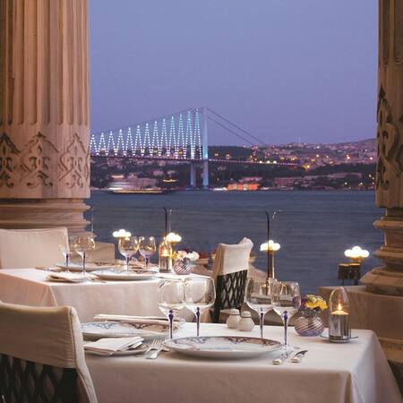 Restaurants In Ciragan Palace Kempinski Besiktas Istanbul Zomato Zomato Turkey