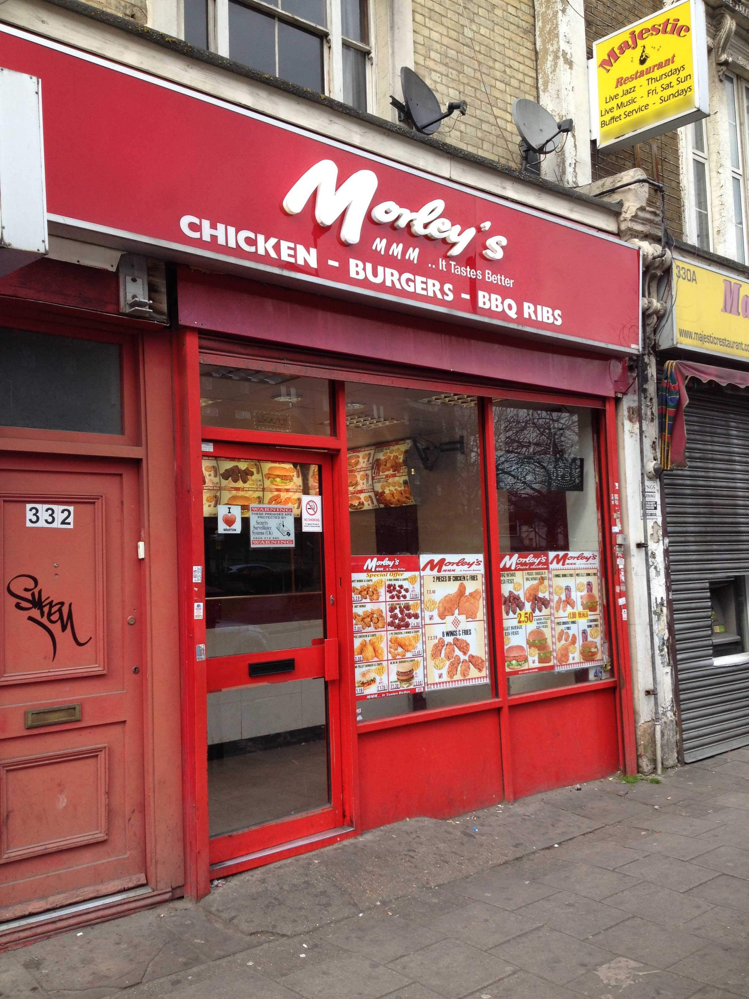 Menu of Morley's, Brixton, London