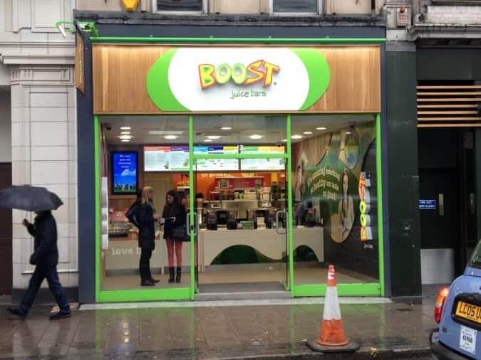 Boost Juice Bars, Oxford Street, London - Zomato UK