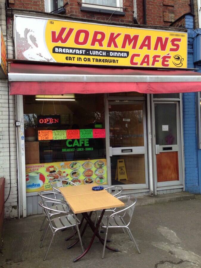 Address of Workman's Cafe, Tottenham Workman's Cafe, Tottenham