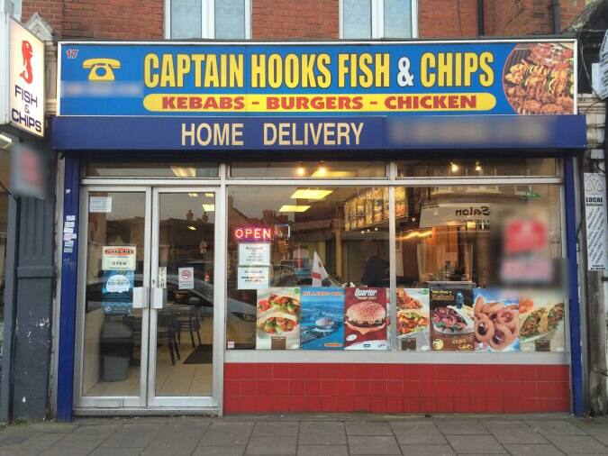 Captain Hook's Fish and Chips, Isleworth, London Zomato