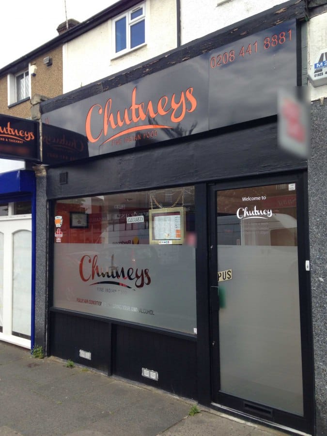 Chutney's, London Zomato UK