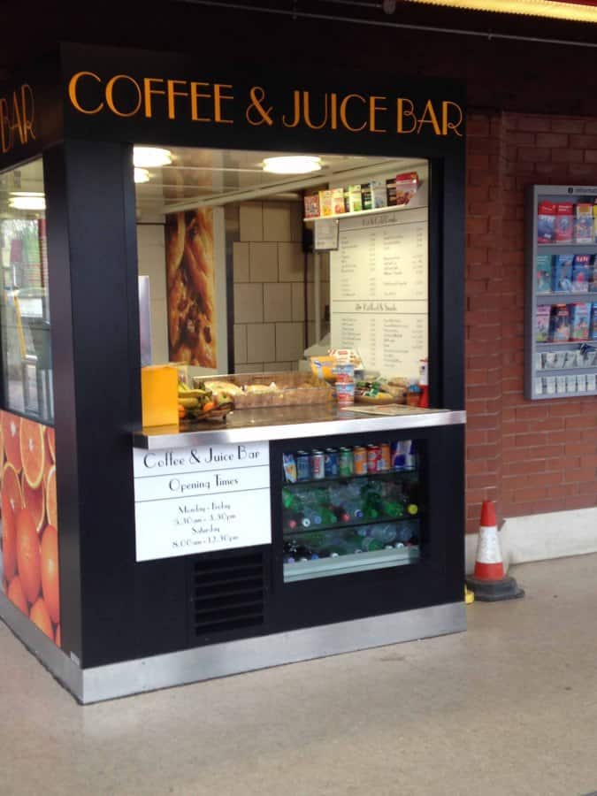 Coffee & Juice Bar Menu, Menu for Coffee & Juice Bar, Esher, London