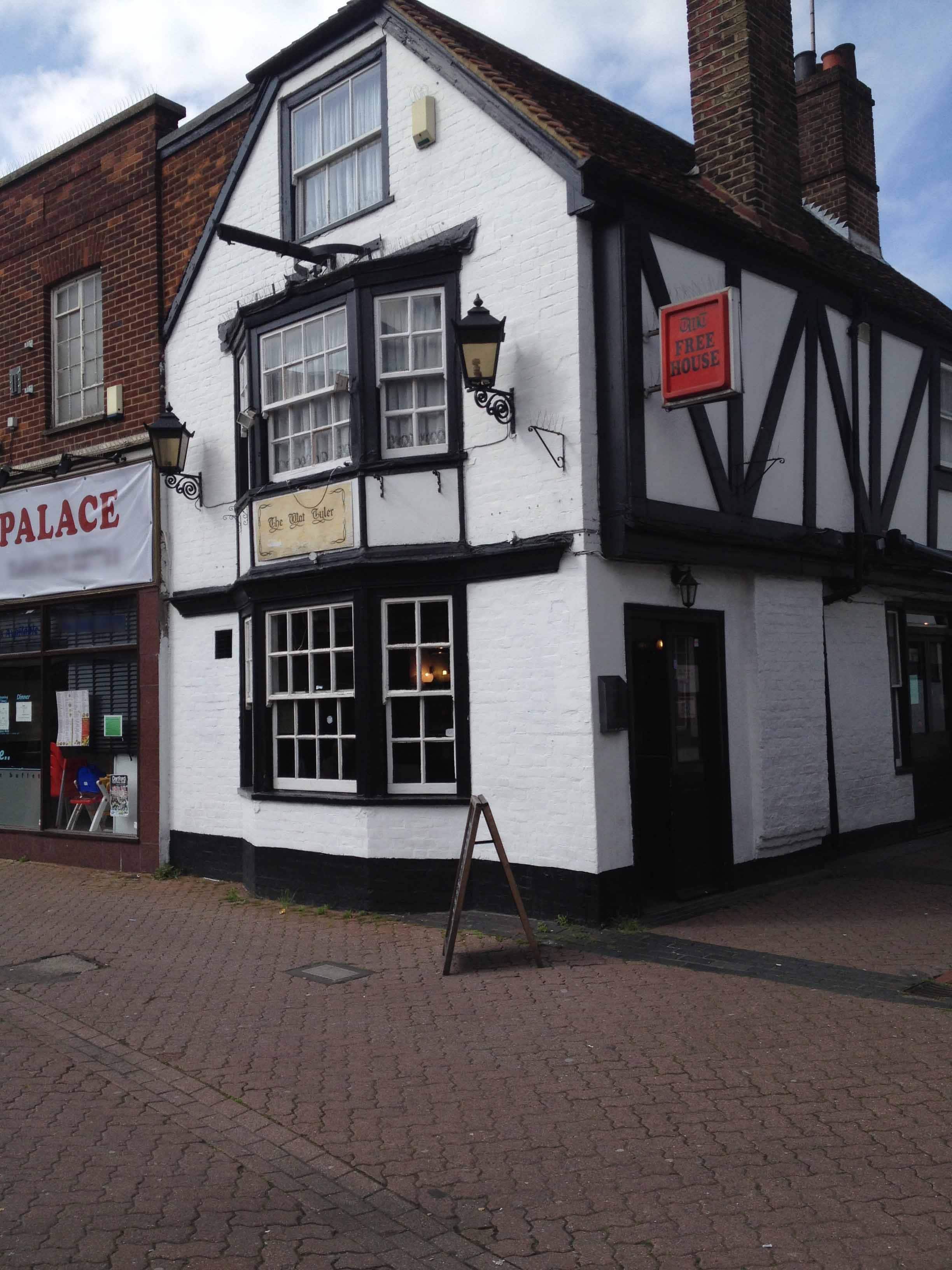 Menu of The Wat Tyler, Dartford, London