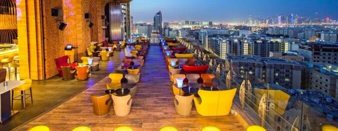 Sky View Bar La Cigale Hotel Fereej Bin Mahmoud Doha Zomato