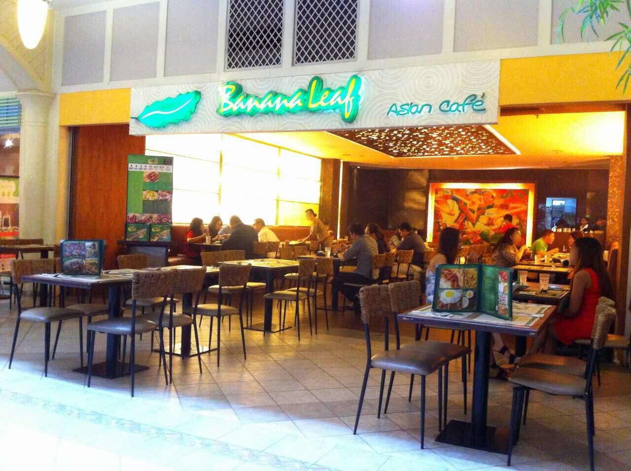 Menu Of Banana Leaf Power Plant Mall Rockwell Makati City 