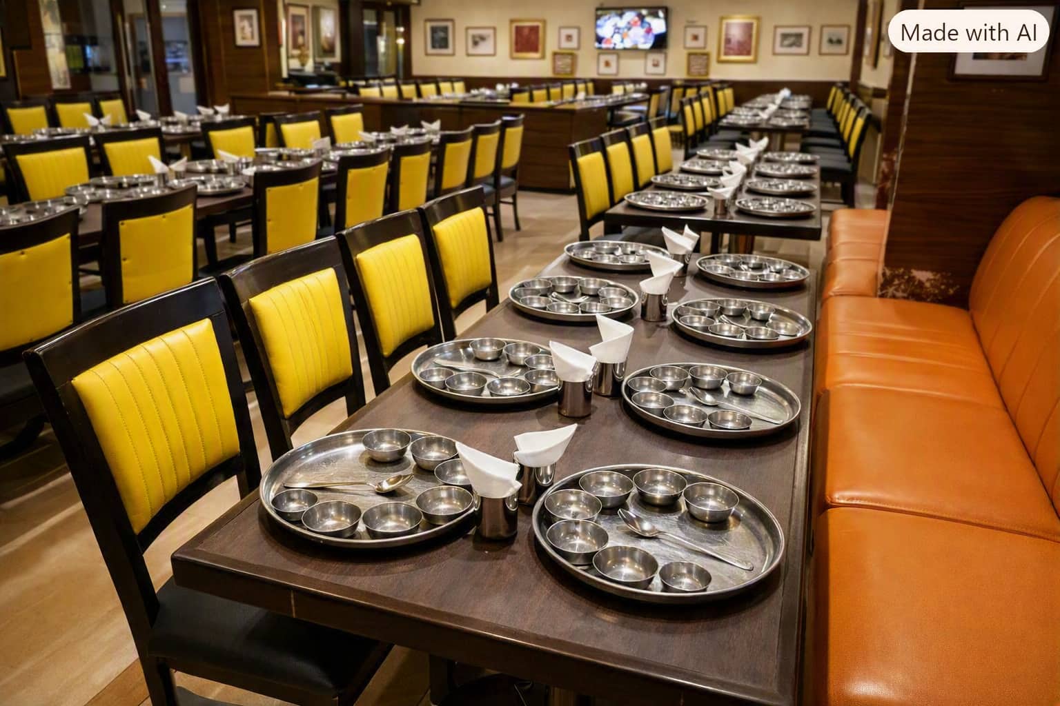 rajasthani thali, unlimited thali, thali food, 56 bhog thali, aamras thali - Hotel Chandralok - img4