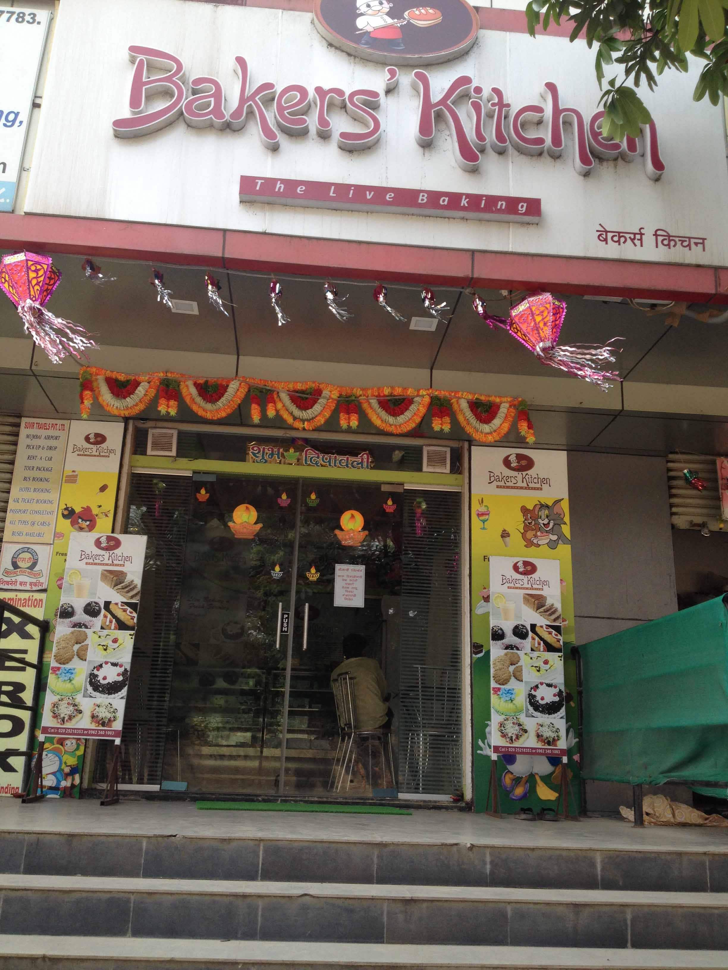 Menu of Baker's Kitchen, Warje, Pune