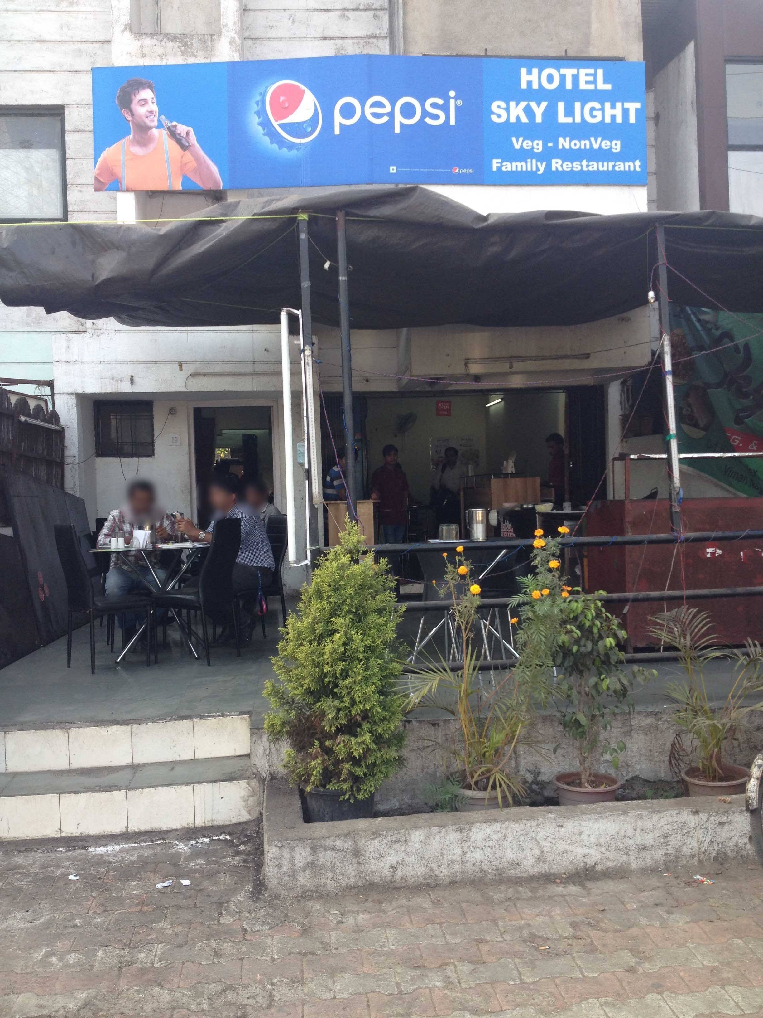 Menu of Sky Light, Viman Nagar, Pune