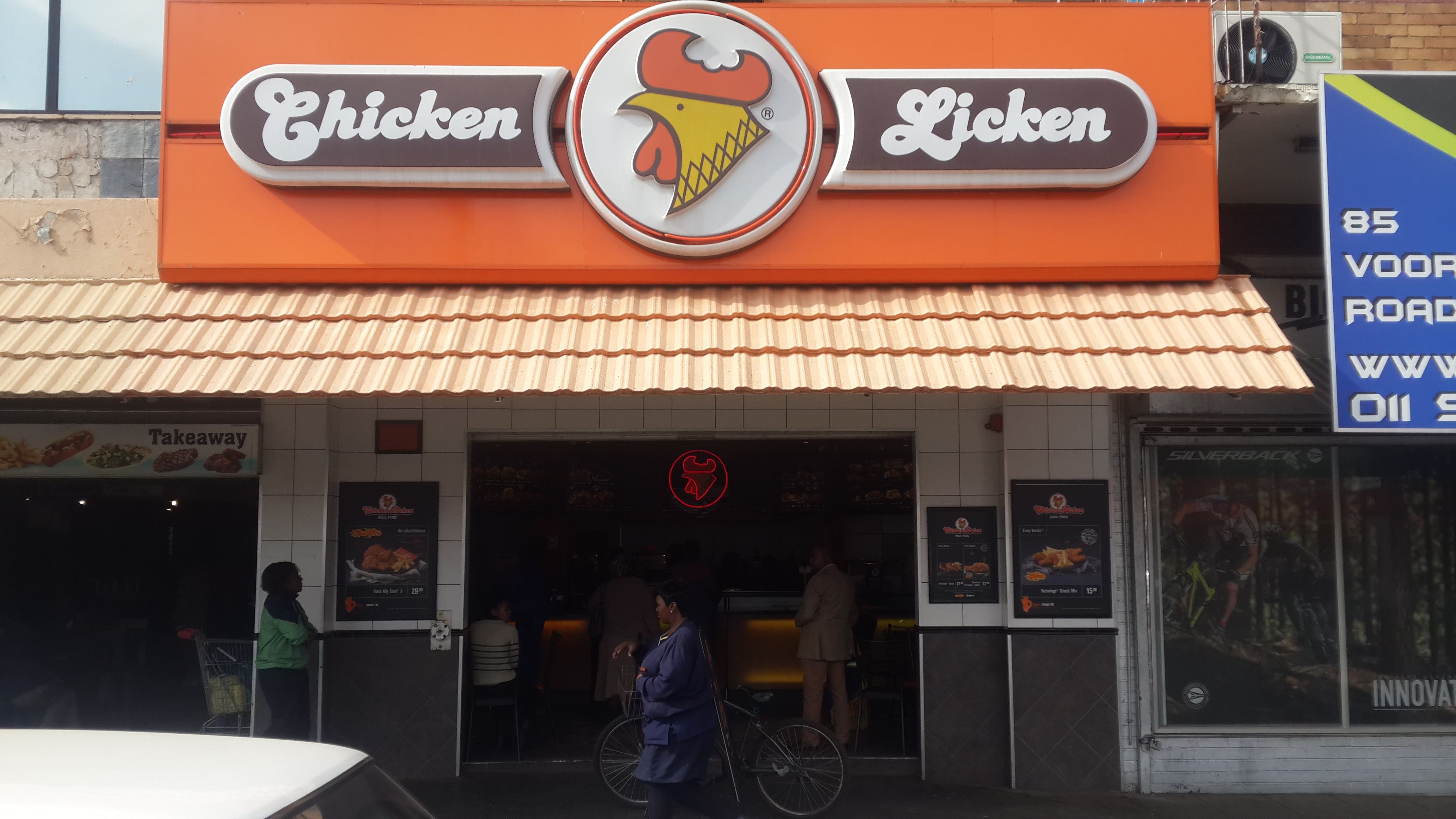 Menu of Chicken Licken, Alberton, Johannesburg South