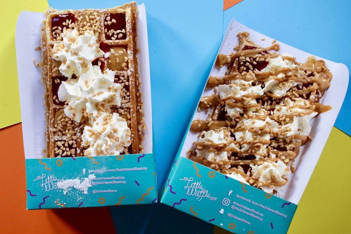 Menu of The Little Waffle Shop, Te Aro, Wellington City