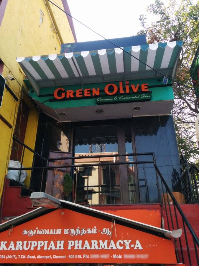 Green Olive, Alwarpet, Chennai Restaurant Zomato