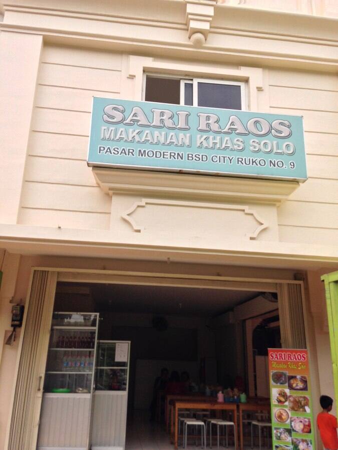 Sari Raos, Serpong, Tangerang  Zomato