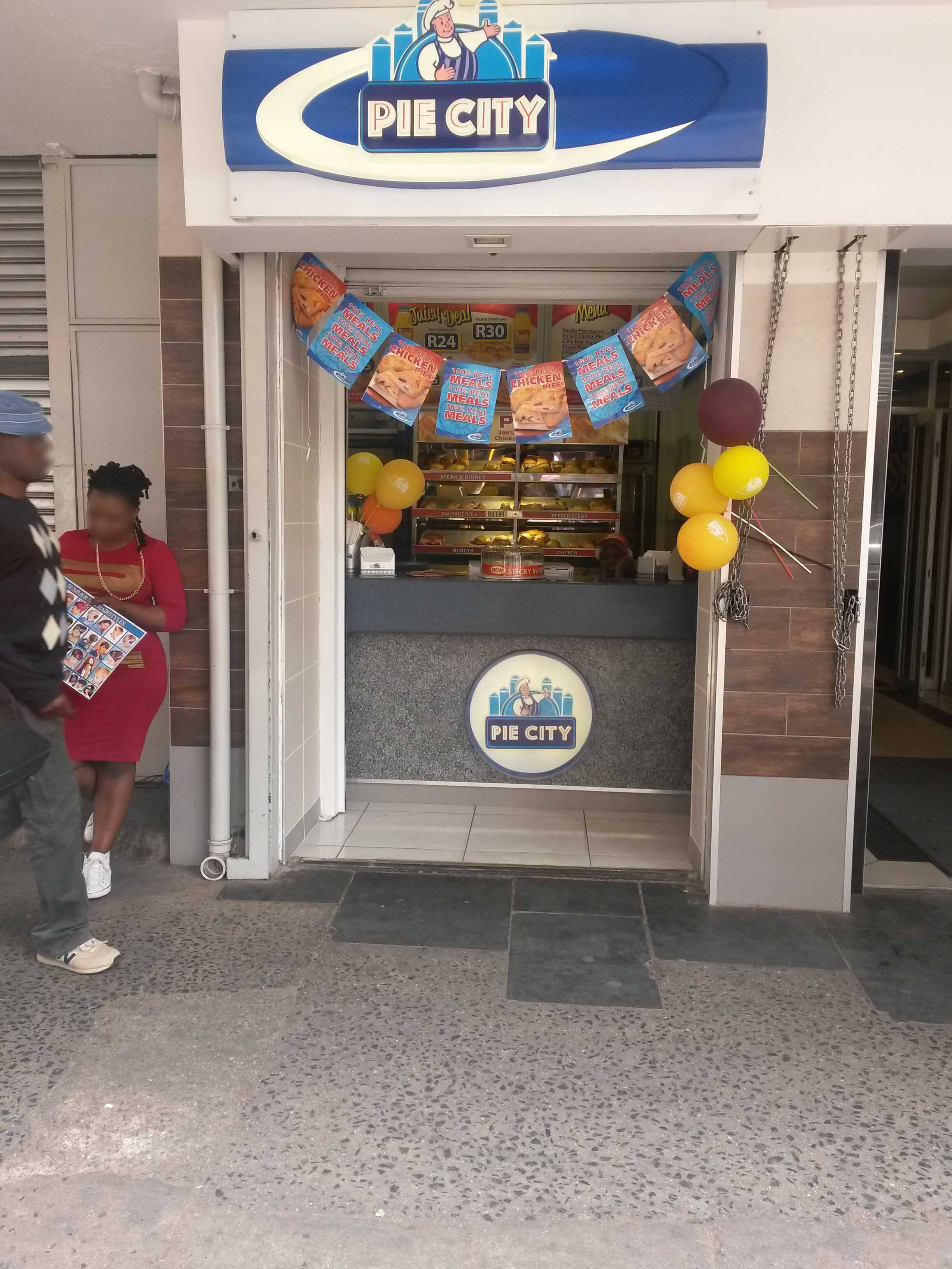 Menu of Pie City, CBD, Pretoria