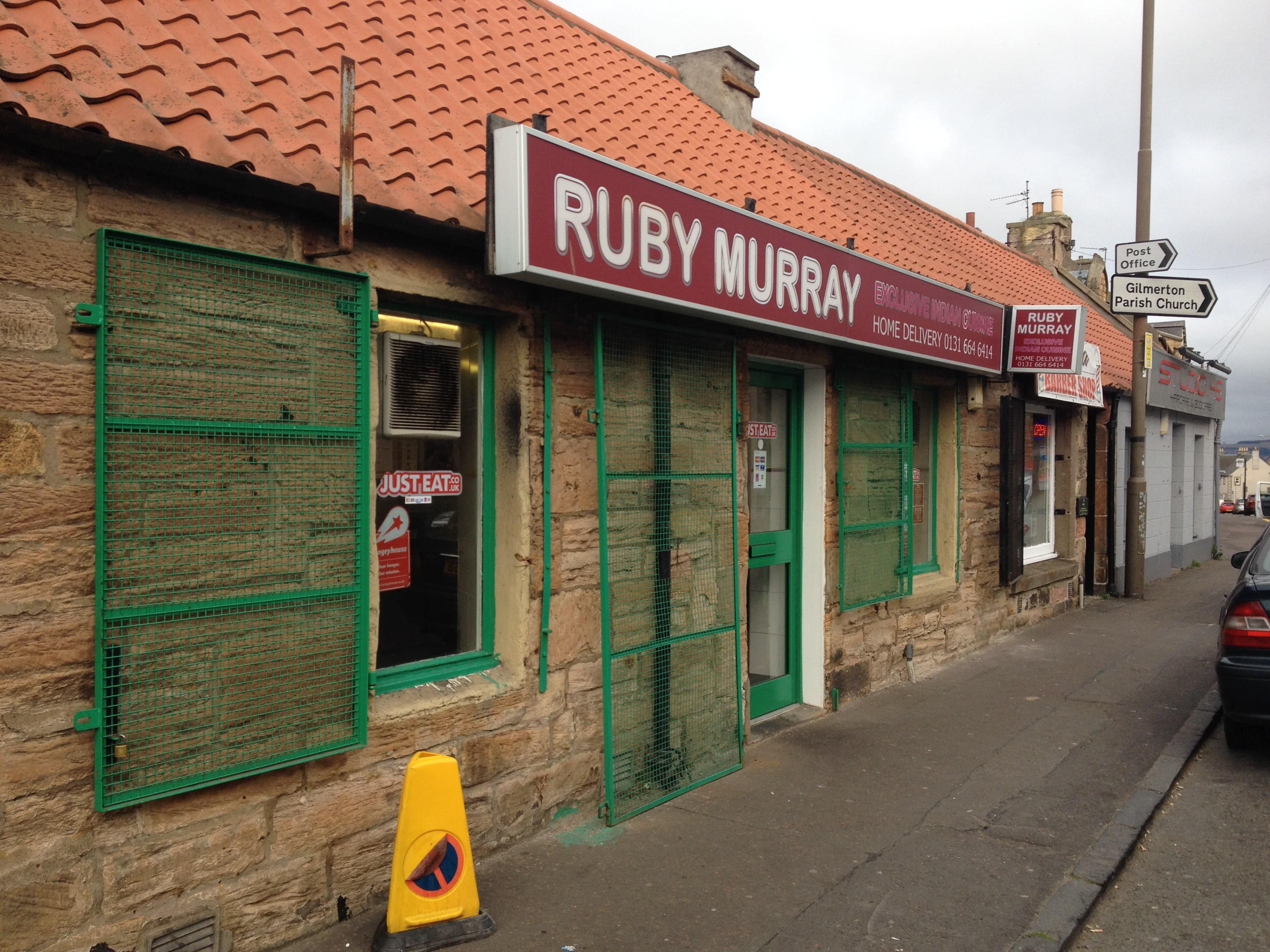 ruby murrays tollcross road just eat