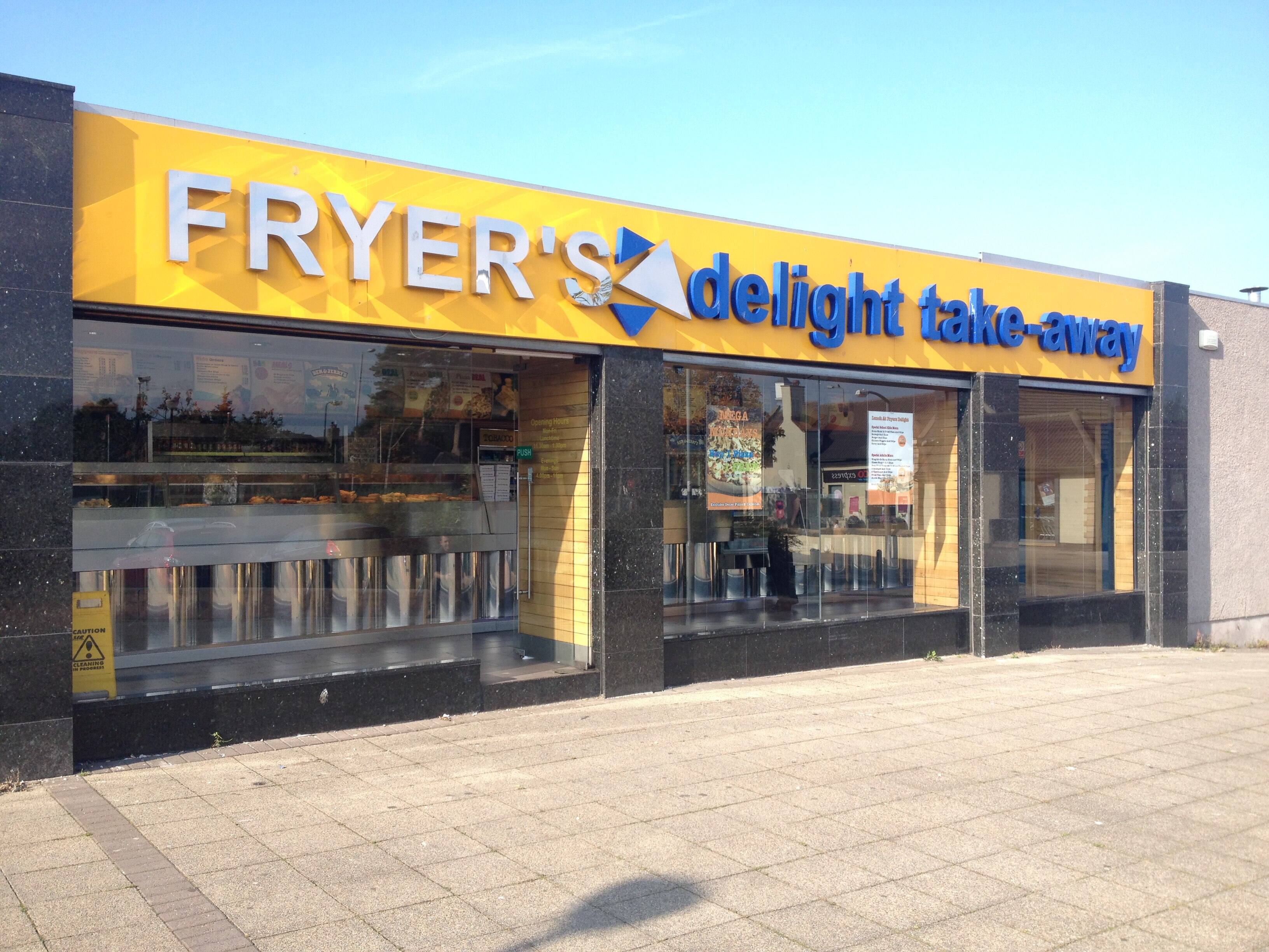 Fryer's Delight & Takeaway Menu