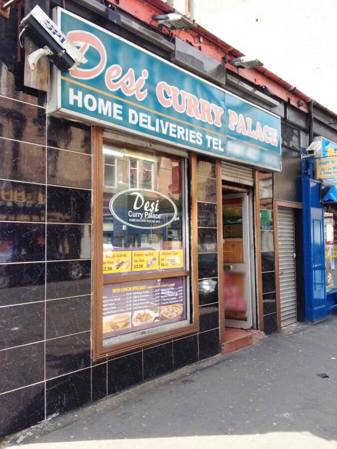 Desi Curry Palace, Allison Street, Govanhill, Glasgow Zomato UK