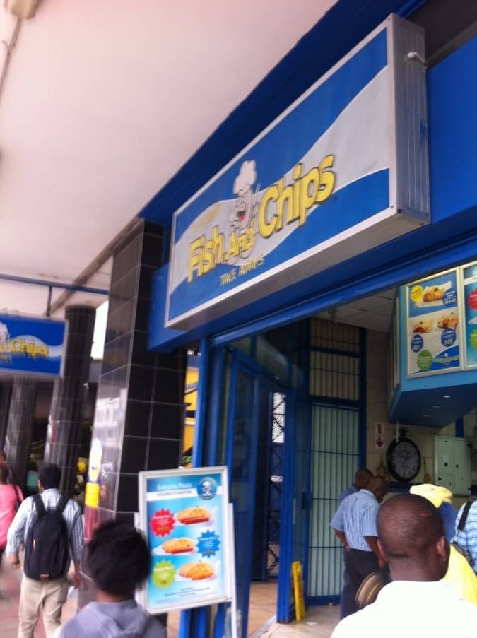 Fish and Chips Menu, Menu for Fish and Chips, Durban Central, Durban