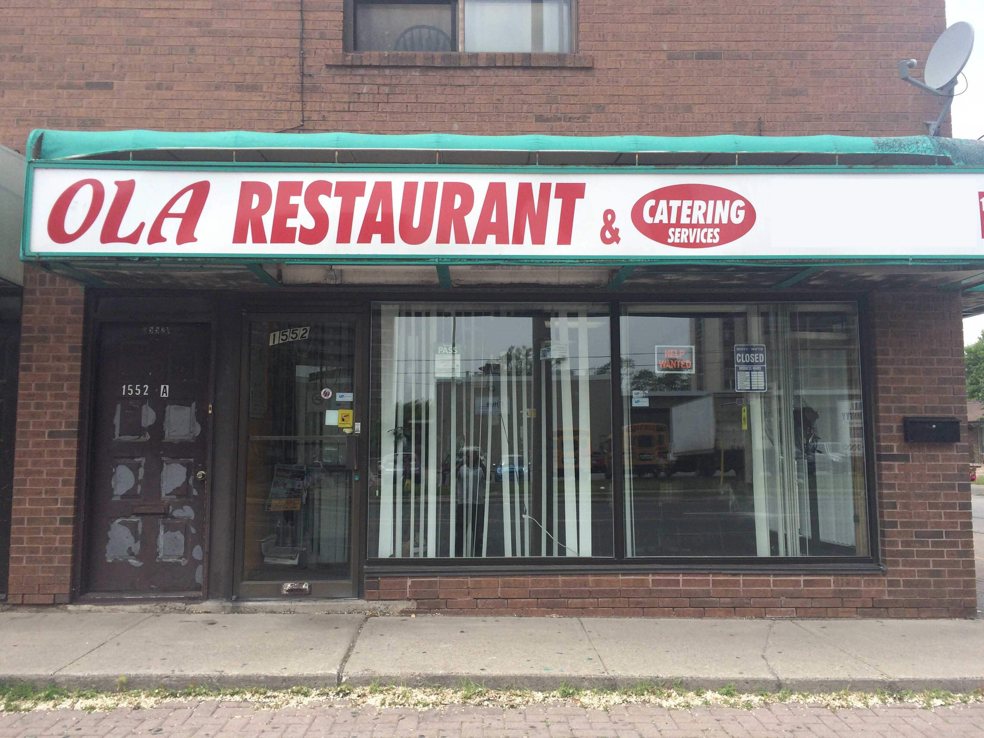 Menu of Ola Restaurant, North York, Toronto