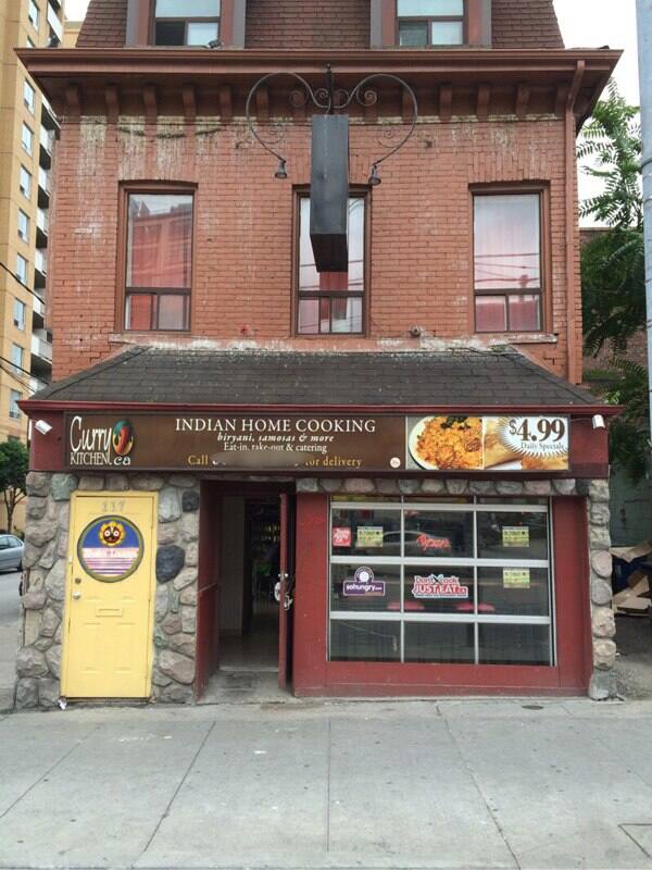 Menu of Curry Kitchen, Garden District, Toronto